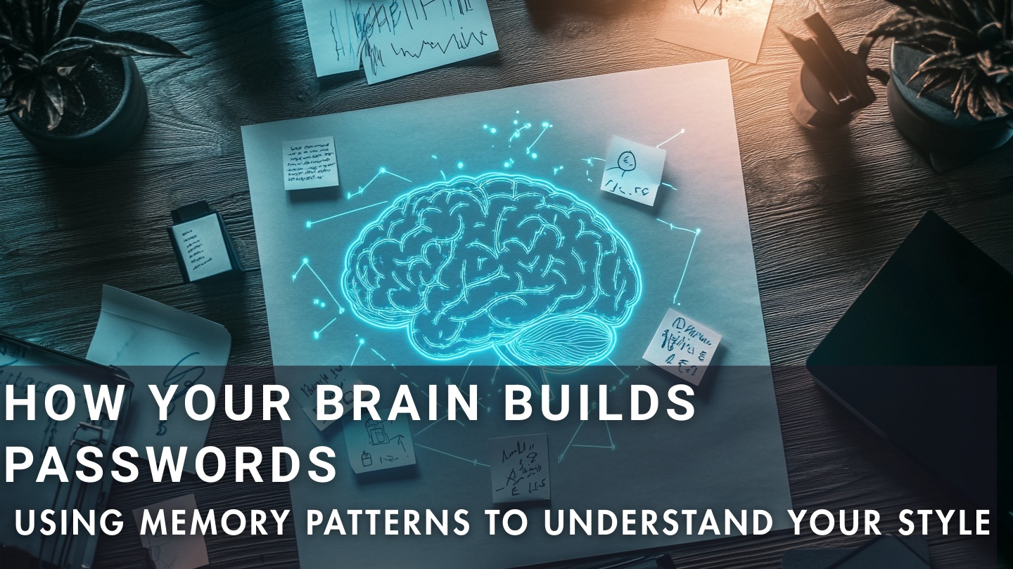 How your brain forms password patterns and what they reveal about your creation style