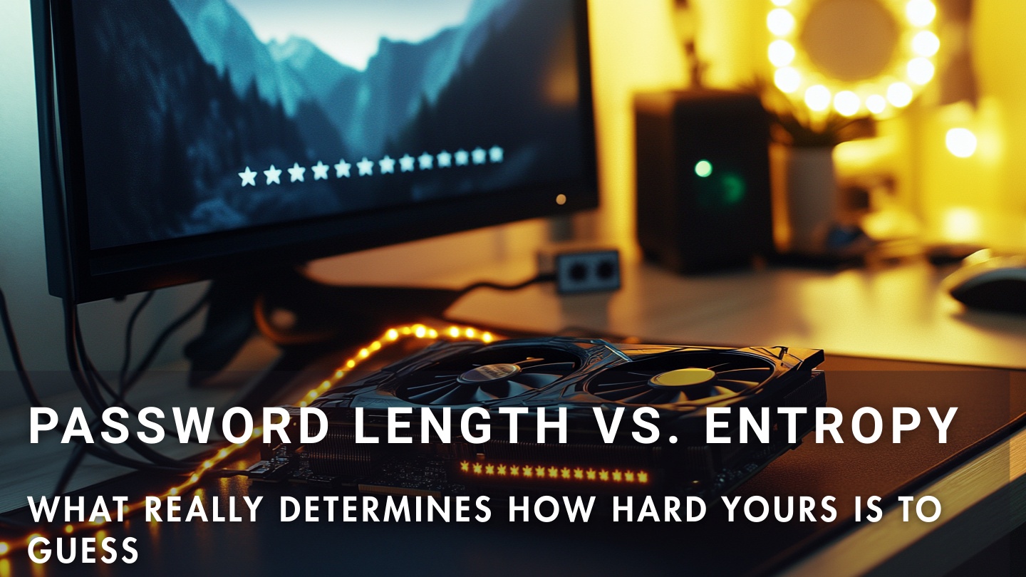 How password length and entropy determine guessing difficulty