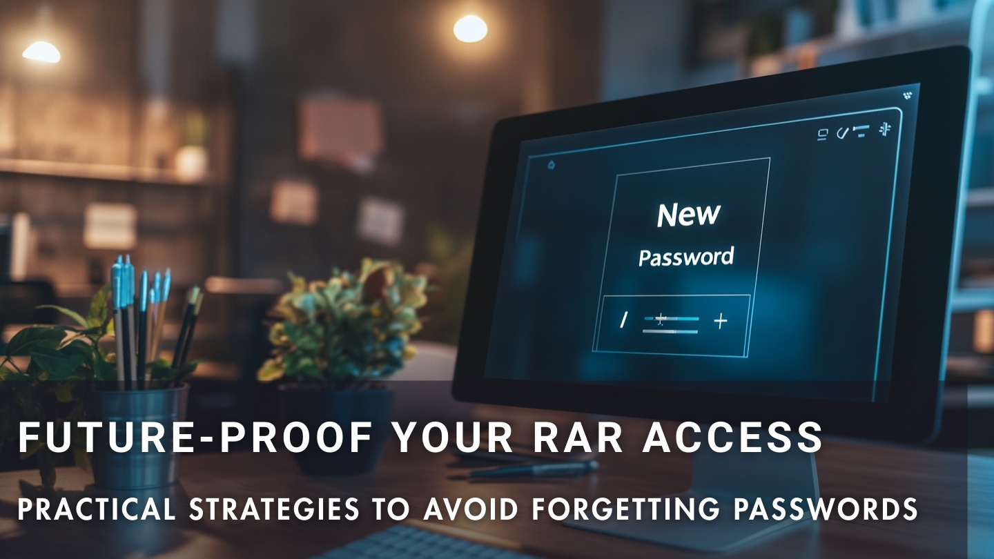 How to avoid forgetting RAR passwords using practical memory strategies