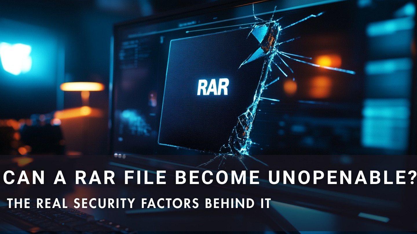Why some RAR archives become impossible to open due to security factors