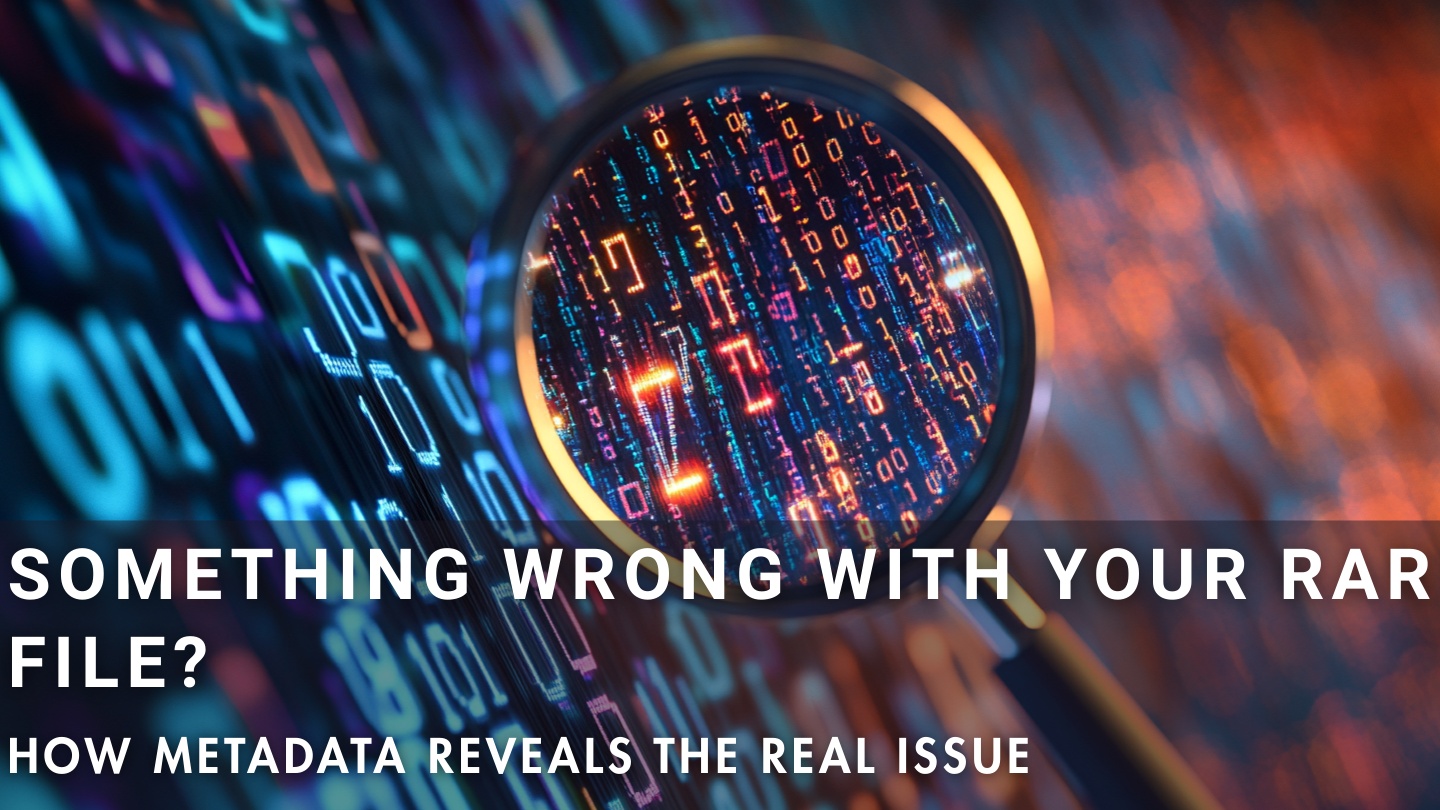How RAR metadata reveals the root cause of archive issues