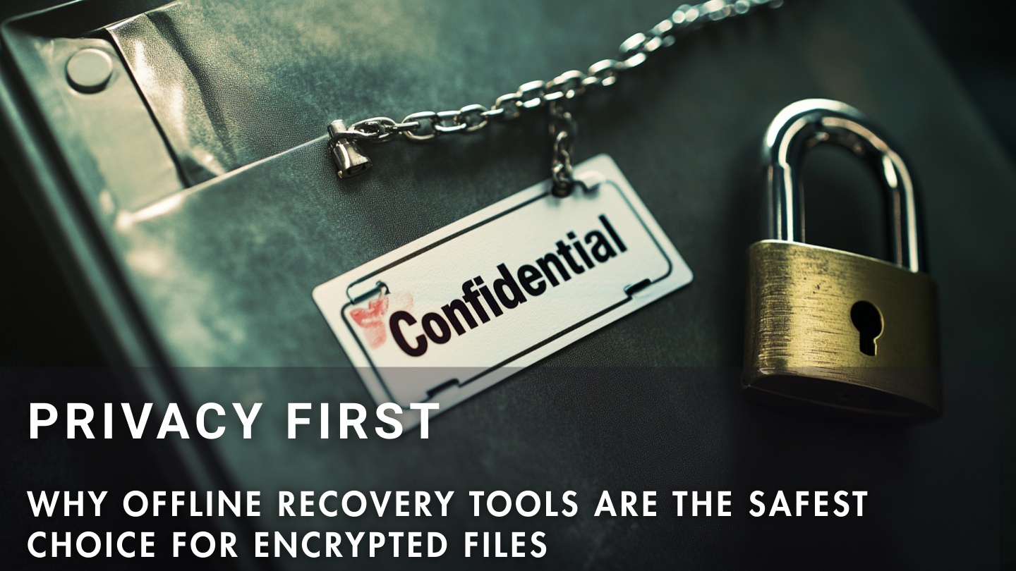 Why offline recovery tools are the safest choice for encrypted RAR files