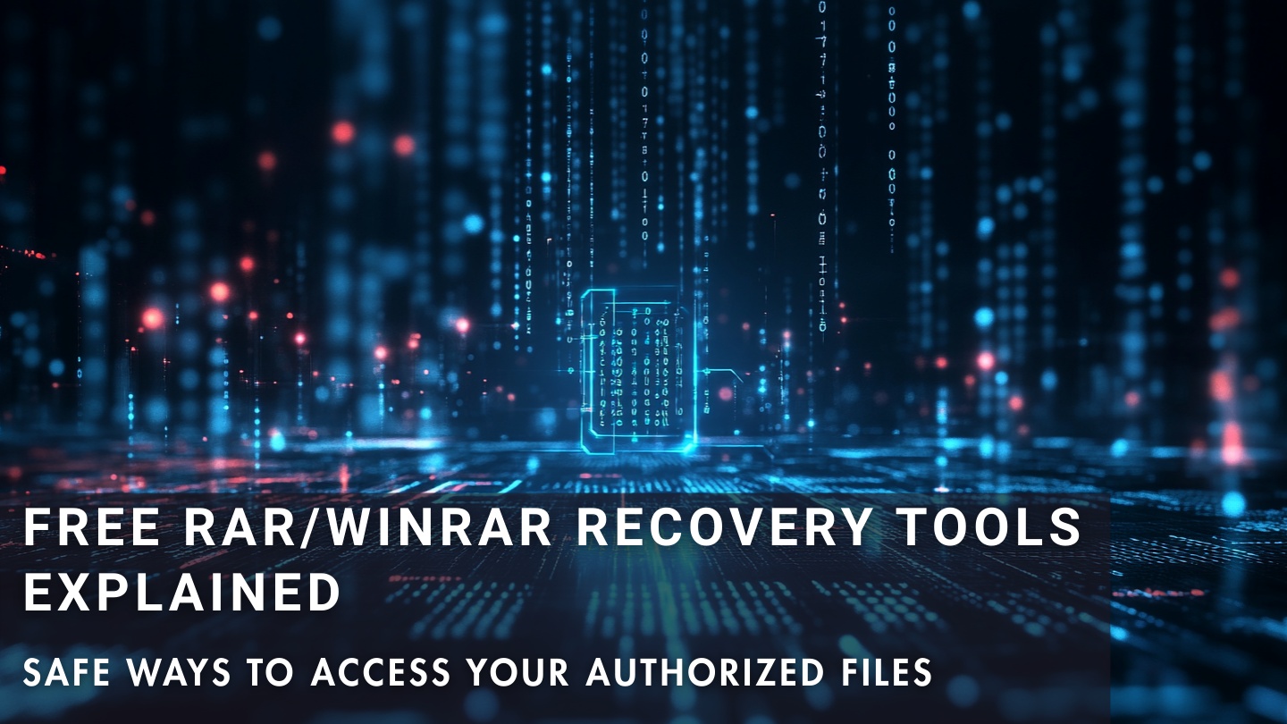 How to choose safe free RAR/WinRAR recovery tools without risking privacy