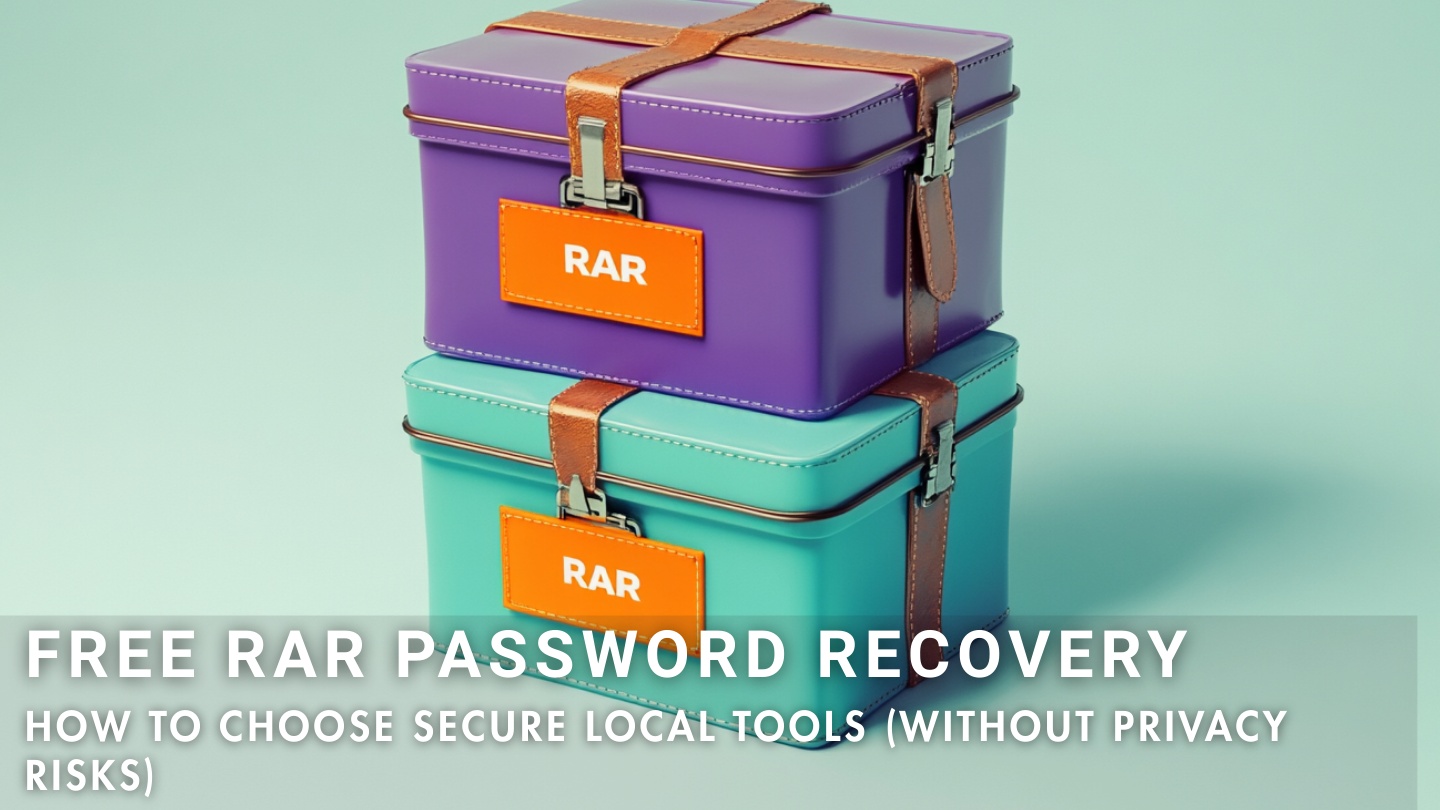 How to choose secure free RAR password recovery tools that protect privacy