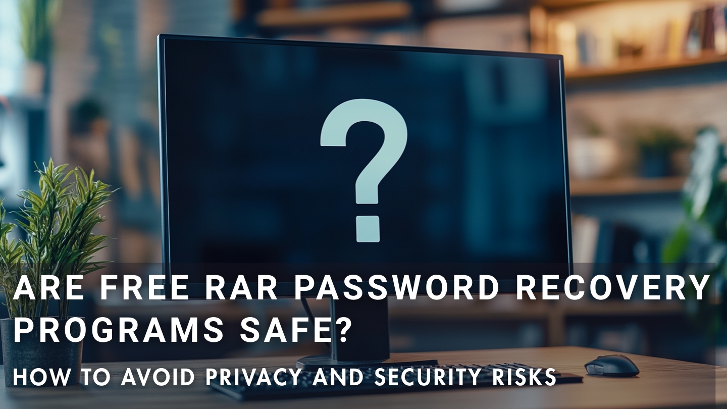 How to determine if free RAR password recovery programs are safe to use